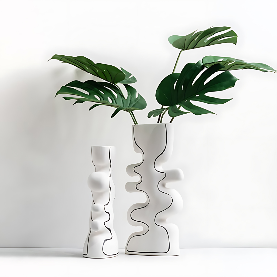 GOKU Vase 17" Handgefertigt aus Keramik